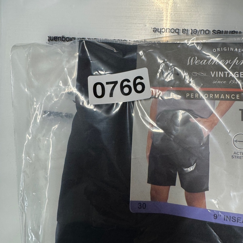 Weatherproof Vintage Mens Tech Short Black 30 Performance Series 1870439 NEW - Picture 10 of 10